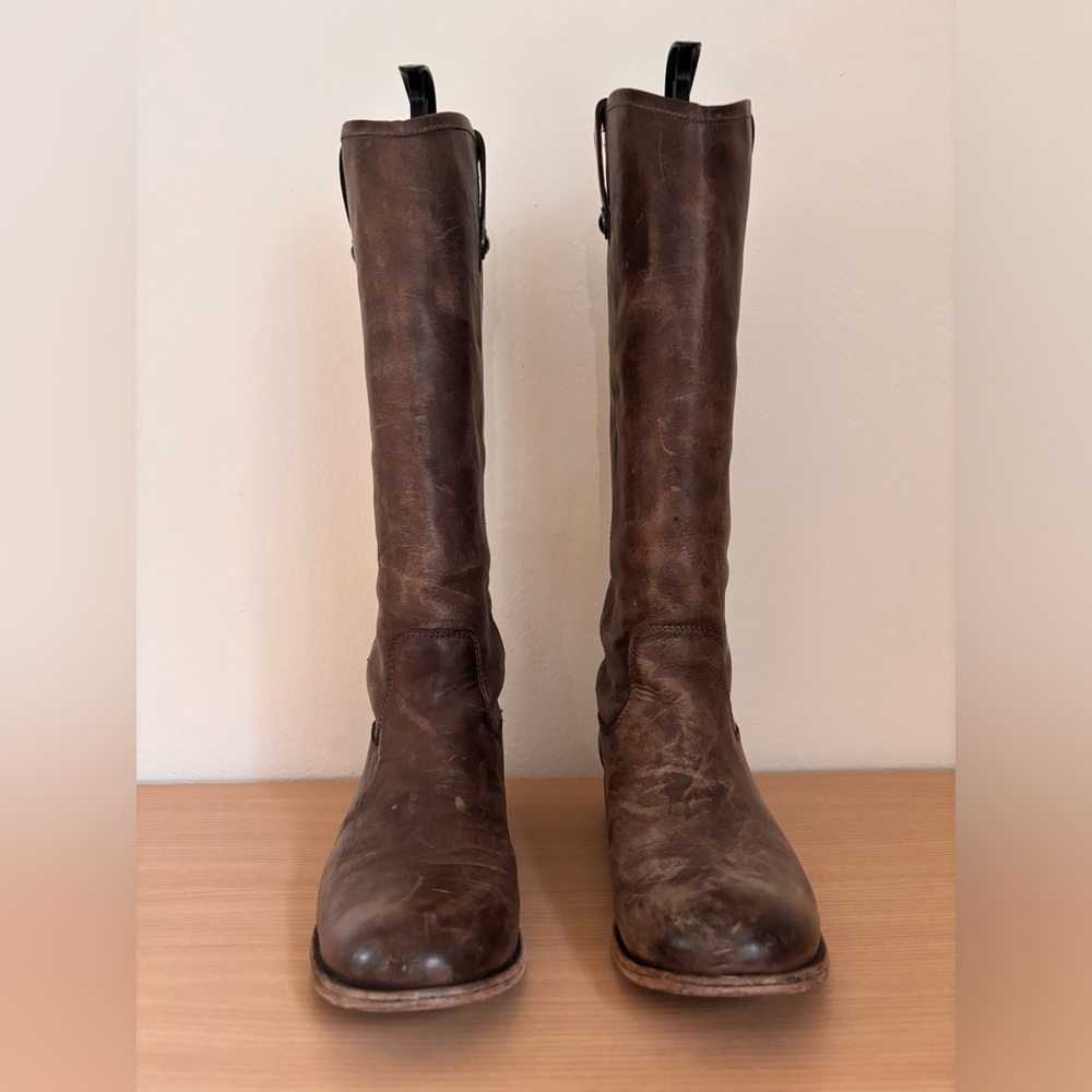 FRYE Women’s Melissa Button Tall Riding Boot